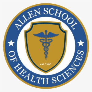 1432681703 Allen Circle Logo Yellow Approved No Banner - Allen School Of Health Sciences