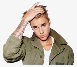 Justin Bieber Green Jacket Png Image - Justin Bieber Transparent Background