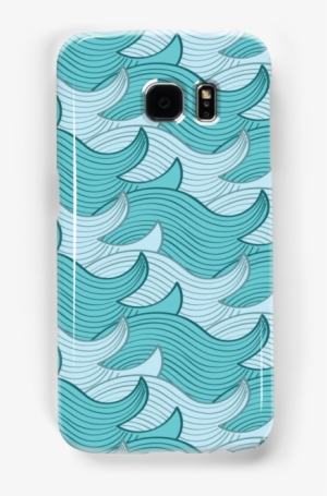 California Surf Wave Pattern Illustration By Gordon - Smartphone