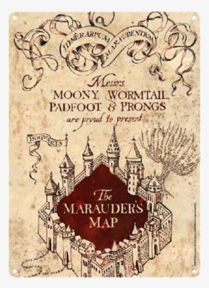 ECTIO62403 HP THE MARAUDERS MAP COVER PUZZLE 