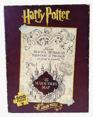 Marauders Map Jigsaw Puzzle 500 Pieces - Harry Potter Marauders Map Jigsaw Puzzle