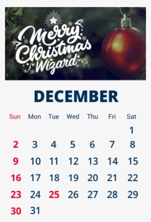 Calendário De 2018 Dezembro - 26th November 2018 Calendar