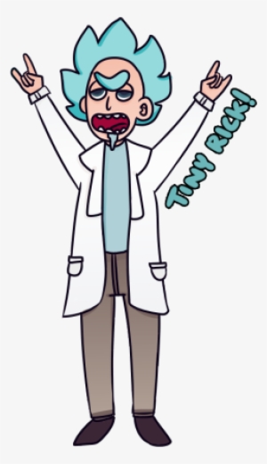 🌙transparent Tiny Rick For Your Blog🌙 Will Probably - Cartoon