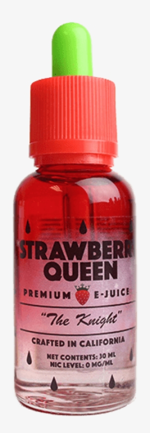 Fresas Con Crema, Jugo Vape, Caballeros, California, - Strawberry Queen The Queen