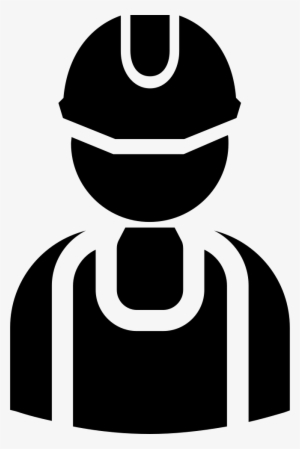 Handy Man Worker Silhouette - Simbolo De Policia Png