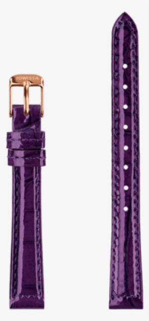 Aura Rose / Black Purple Gradation Leather J5 - Watch Strap
