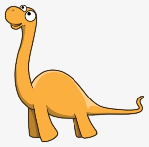 Spa Clipart Png Clip Art Infantiles De Dinosaurios - Apatosaurus Cartoon