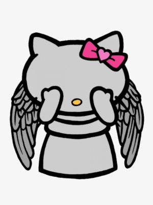Hello Kitty Angel Dr Clipart Hello Kitty The Doctor - Hello Kitty Weeping Angel