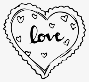 Black And White Hand Drawn Heart Shaped Love Vector Euclidean Vector Transparent Png 1024x1024 Free Download On Nicepng