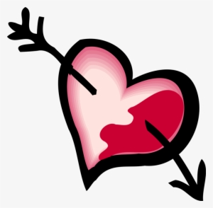 Vector Illustration Of Valentine's Day Sentimental - Heart