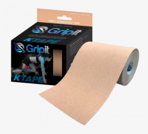 Gripit 100mm X 5m Kinesiology Tape - Grip It Tennis Golfers Elbow Pre-cut Kinesiology Tape