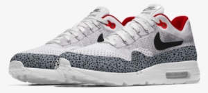 Air Max One Red Speckled - 3.26 Air Max 1 Flyknit