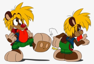 Jimmy-rustlin' Gopher - Cartoon
