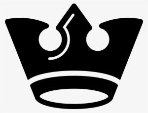 Dark Royal Crown Of Vintage Design Comments - King Crown Black And White Png