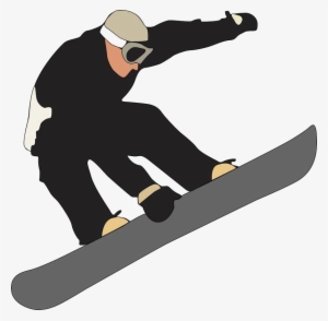 Snowboarding Jumping Png Picture - Snow Board Clip Art