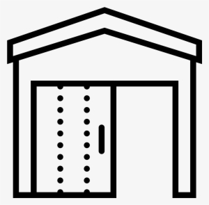 Free Open Door Vector Png - Garage