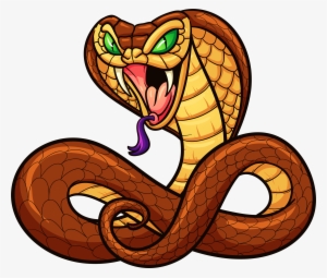 Vector Download Snake Cartoon Clip Art - Cartoon Cobra