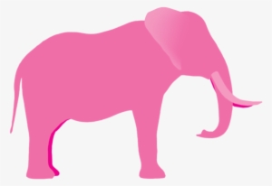 “don't Think Of A Pink Elephant Whatever You Do, Do - Pink Elephant