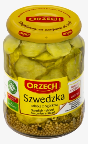 Sliced Cucumbers "swedish" Salad - Orzech Przetwory