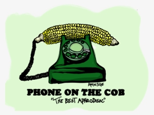 Phone On The Cob Logo Telemarketer Prank Calls The - Telemarketing