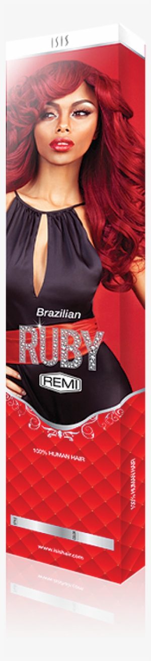 Ruby Remi <br> 100% Human - Isis Collections Brazilian Ruby Remi Yaky Weave #1