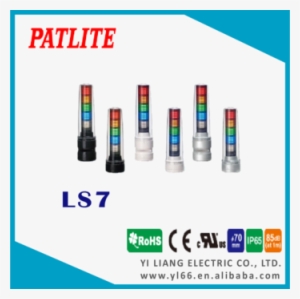 High Texture Flashing Led Signal Light For Machinery - Patlite Led Signal Tower Unit, Steady Light Effect,