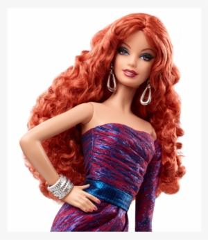 The Barbie Look City Shine Barbie Doll 3 - Barbie The Look City Shine Redhead Doll