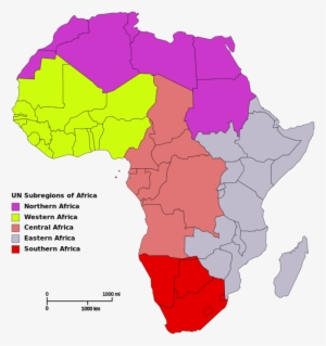 geographers divide the african continent into several - regions of africa