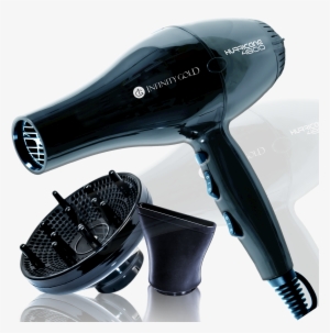 Infinity Gold Ceramic Tourmaline Blowdryer With 1 Concentrator - Infinity Gold Blow Dryer