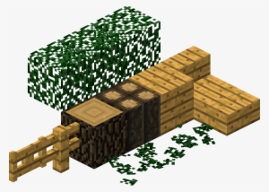 Shire Pine Plank, Fence, Gate, Slab, Log, Leaves, Stairs, - Portable Network Graphics
