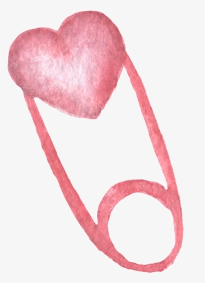 Transparente Ornamento Png Para Un Corazón Rojo Pin - Portable Network Graphics