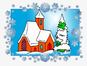 Christmas Scenario Frame - Jul Kirke