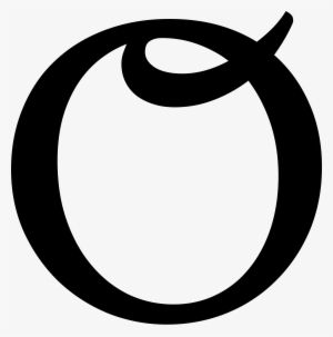 letter o in calligraphy