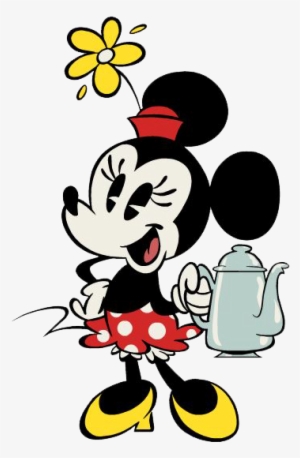 Cartoon Minnie W/coffee Pot - Minnie Mouse Disney Xd