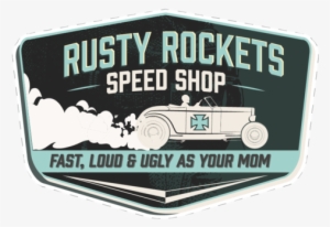 Rusty Rockets Sticker - Sticker