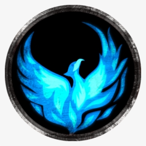 Blue Phoenix Transparent