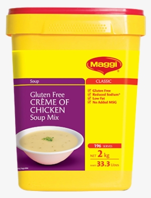 Maggi Gluten Free Crème Of Chicken Soup Mix 2kg X - Maggi Chicken Stock Powder