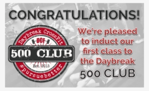 Congrats To Daybreak's 500 Club Inductees - York Conservatory For Dramatic Arts