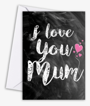 Chalk I Love You Mum - You Are Loved Rolled Canvas Art - Joan Coleman (12