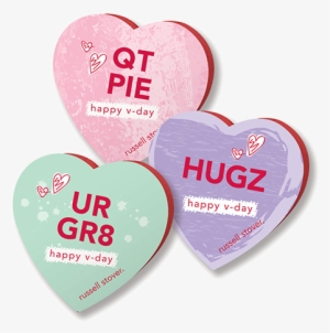 Russell Stover Assorted Chocolate Conversation Heart