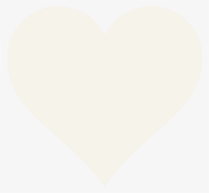 Cream-heart - White Heart No Background Transparent PNG - 1138x1054 - Free  Download on NicePNG