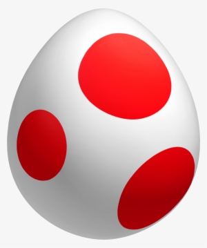 Red Yoshi Egg - Super Mario Yoshi Egg