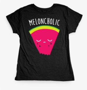 Meloncholic Watermelon Womens T-shirt - T-shirt