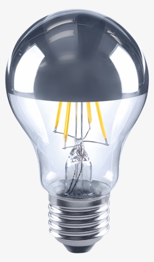 Led Light Bulb Shape, Filament, 5 W, Mirror Head Telesound