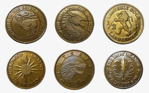 Game Of Thrones Set Of Half-pennies