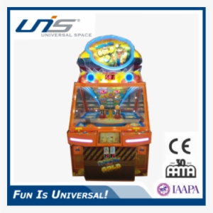 Unis Panning For Gold Redemption Ticket Game - Wild Life Pics Arcade