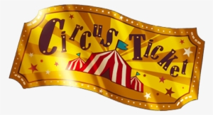 Vip Circus Ticket Transparent - Illustration