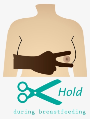 The V Or Scissors Hold - Breastfeeding Position