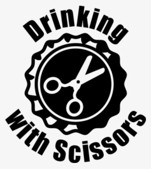 Drinking With Scissors - Drink Local Beers T-shirt, Drink Local Craft Beer Bottle
