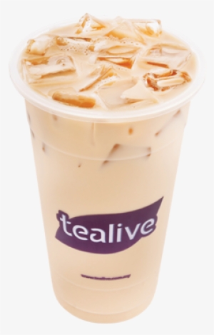Mt04 Red Bean Pearl Milk Tea - Tealive Tea Beverage Png